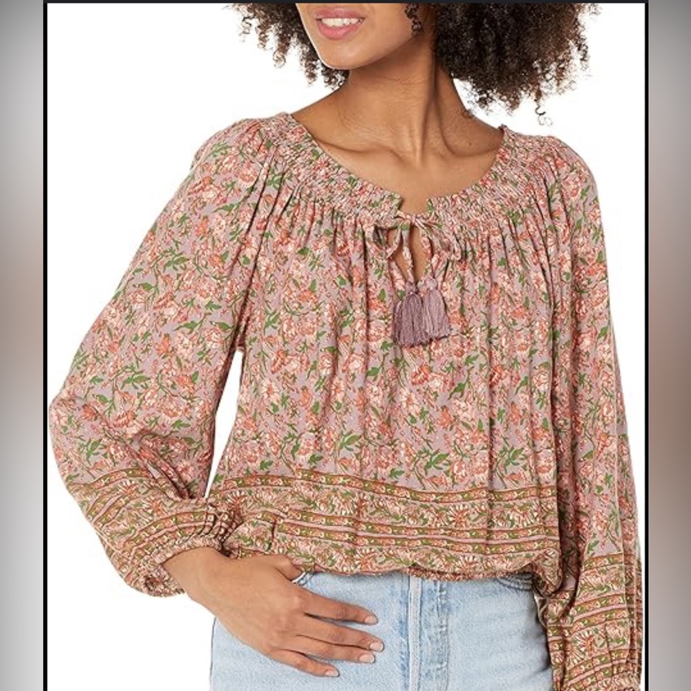 2. Lucky Brand Boho Top